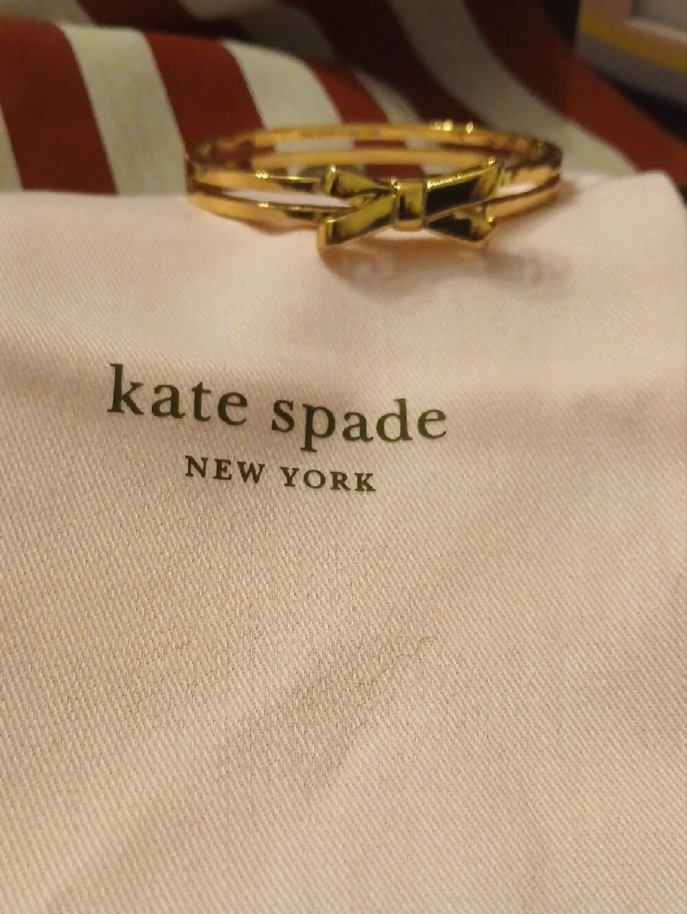 kate spade shiny gold